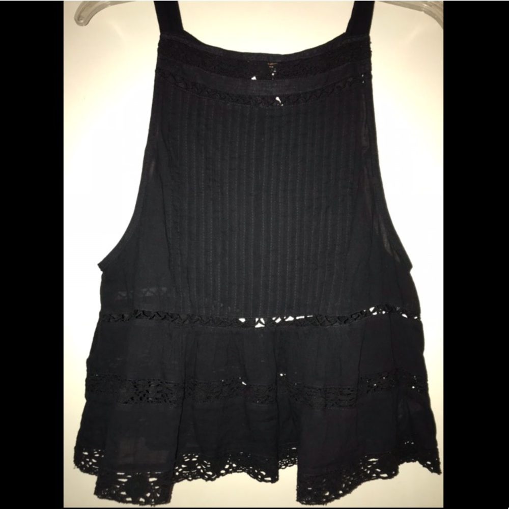 Black Lace Tank